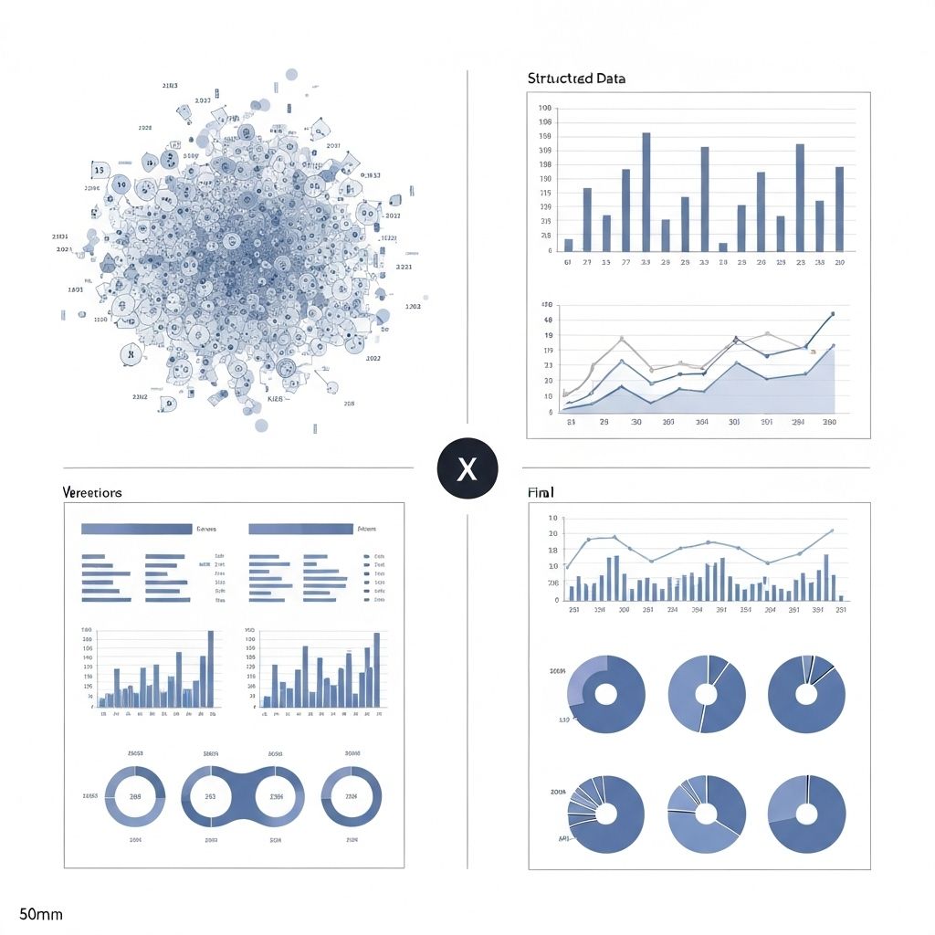 Data Cleansing & Transformation data insights approach visualization