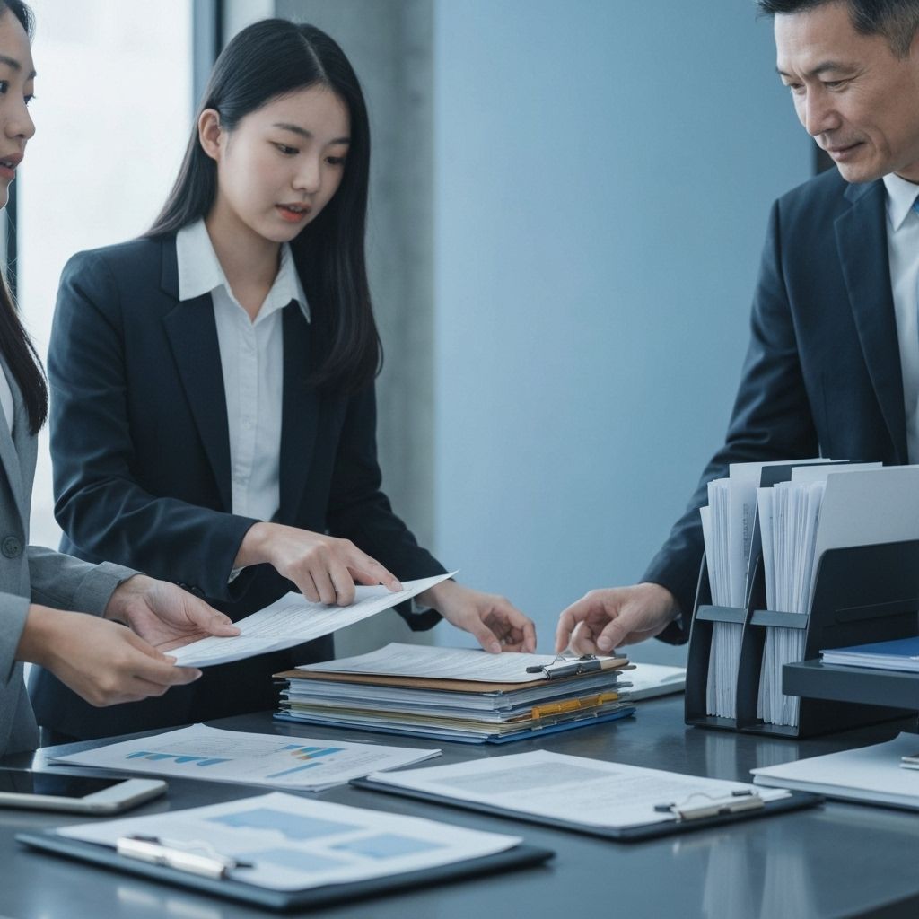 Document Management workflow visualization